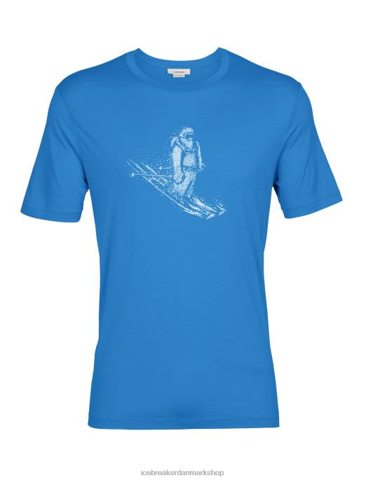 Icebreaker Mænd merino tech lite ii kortærmet t-shirt til skiløb yeti B00X364 tøj lazurit