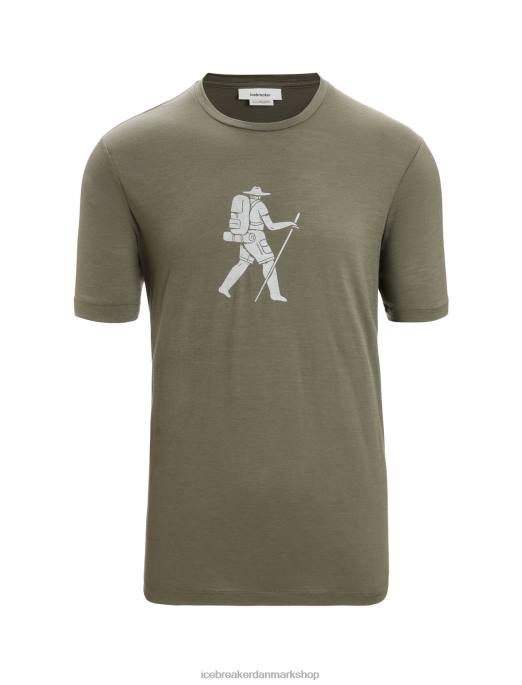 Icebreaker Mænd merino tech lite ii kortærmet t-shirt trail hiker B00X38 tøj loden