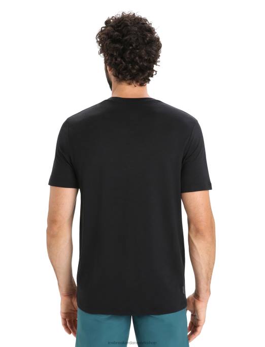 Icebreaker Mænd merino tech lite ii kortærmet t-shirt trailhead B00X14 tøj sort