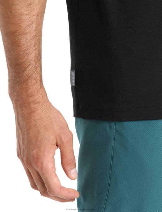Icebreaker Mænd merino tech lite ii kortærmet t-shirt trailhead B00X14 tøj sort