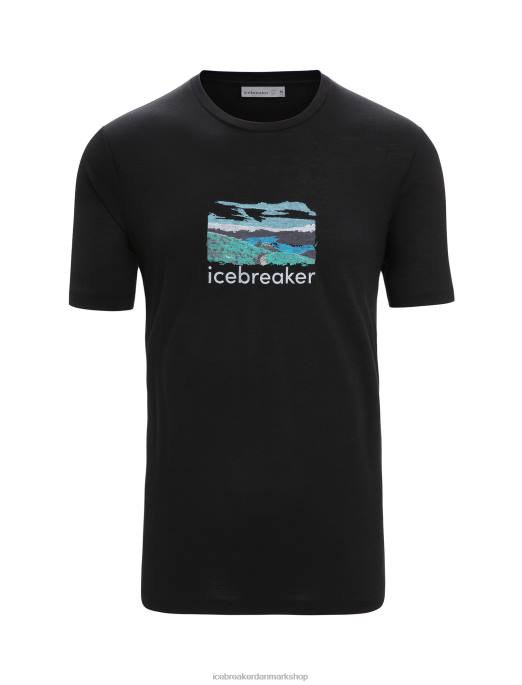 Icebreaker Mænd merino tech lite ii kortærmet t-shirt trailhead B00X14 tøj sort