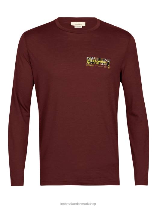 Icebreaker Mænd merino tech lite ii langærmet t-shirt topmønster B00X379 tøj espresso