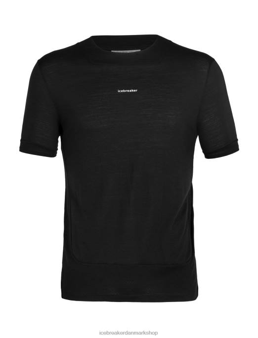Icebreaker Mænd zoneknit merino kortærmet t-shirt B00X498 tøj sort