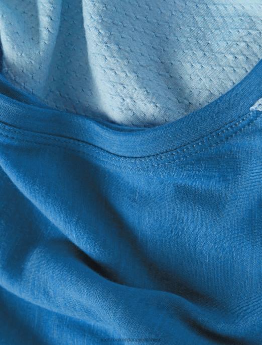 Icebreaker Mænd zoneknit merino tank B00X490 tøj azul/dis