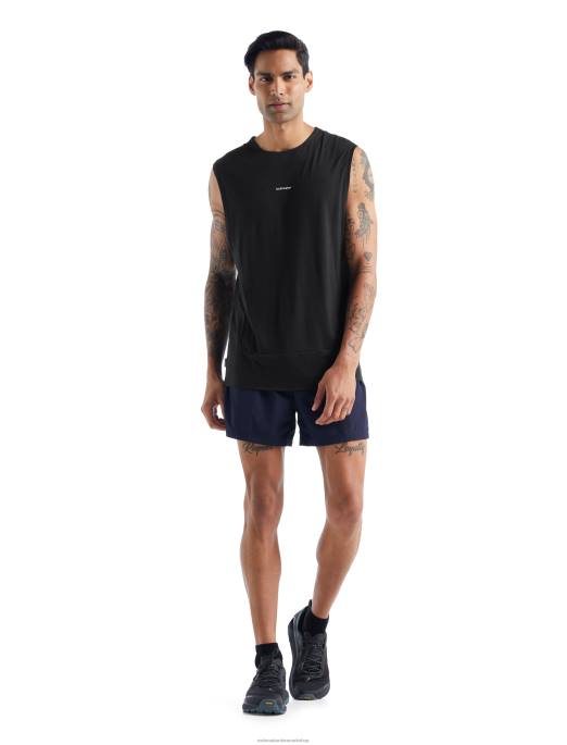 Icebreaker Mænd zoneknit merino tank B00X491 tøj sort