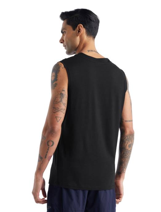 Icebreaker Mænd zoneknit merino tank B00X491 tøj sort