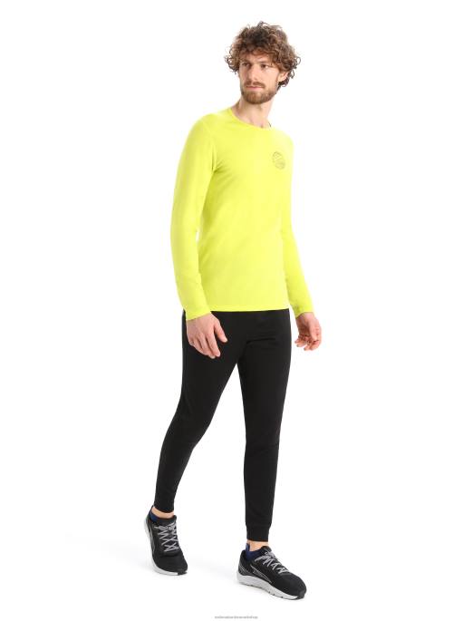 Icebreaker Mænd merino 200 oasis langærmet crewe termisk top alps 3d B00X427 tøj skinne