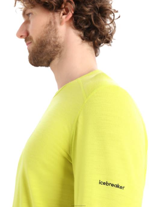 Icebreaker Mænd merino 200 oasis langærmet crewe termisk top alps 3d B00X427 tøj skinne