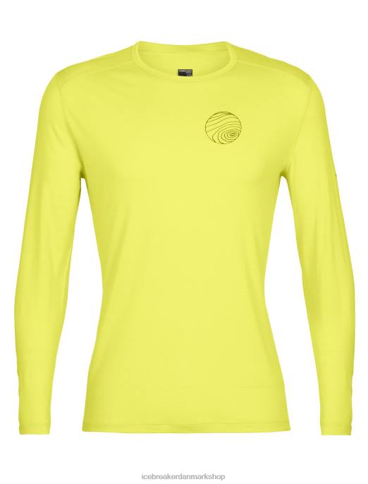 Icebreaker Mænd merino 200 oasis langærmet crewe termisk top alps 3d B00X427 tøj skinne