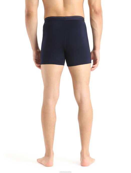 Icebreaker Mænd merino anatomica boksere B00X108 tøj midnatsflåde