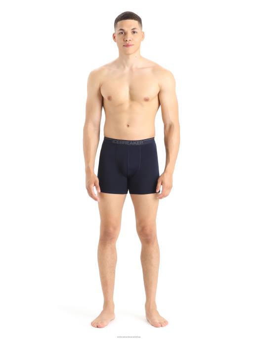 Icebreaker Mænd merino anatomica boksere B00X108 tøj midnatsflåde