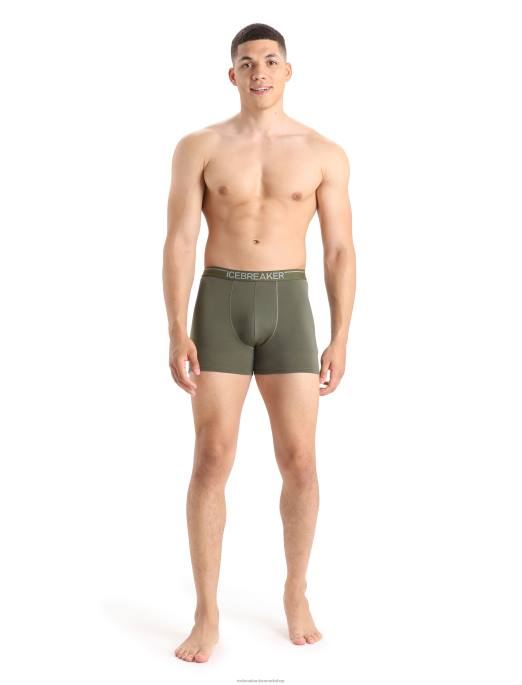 Icebreaker Mænd merino anatomica boksere B00X110 tøj loden