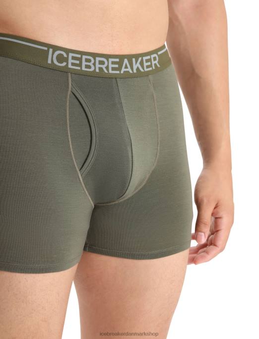 Icebreaker Mænd merino anatomica boksere med gylp B00X98 tøj loden