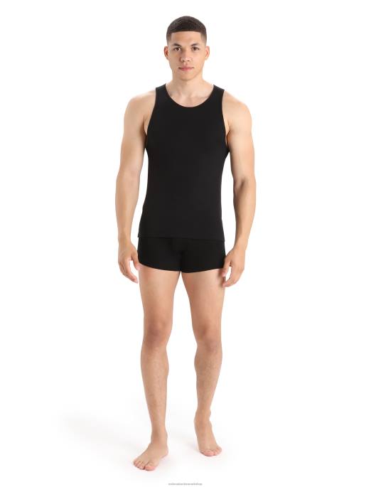 Icebreaker Mænd merino anatomica tanktop B00X125 tøj sort