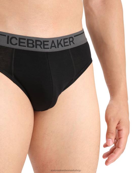 Icebreaker Mænd merino anatomica trusser B00X119 tøj sort
